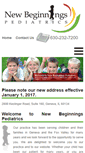 Mobile Screenshot of newbeginningspeds.com